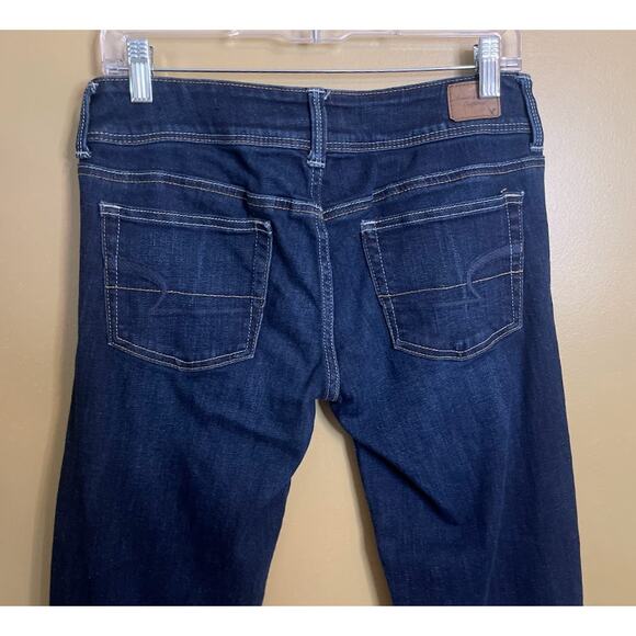 American Eagle Women's Stretch Slim Boot Jeans Size 6 - Picture 5 of 7